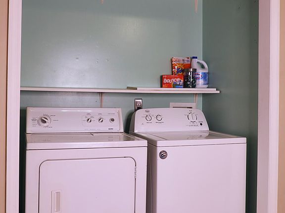 Laundry Located in Kitchen
