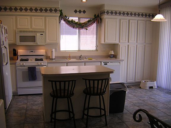 Spacious Eat-In Kitchen, With Tons Of Cabinet Space