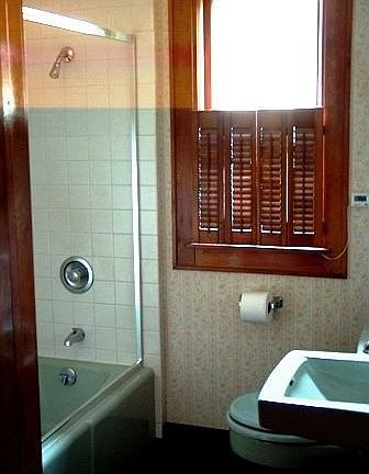 Full Bath with Ceramic tiled tub surround