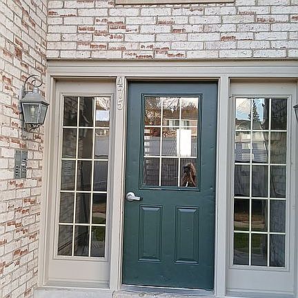 Back entry off parking area