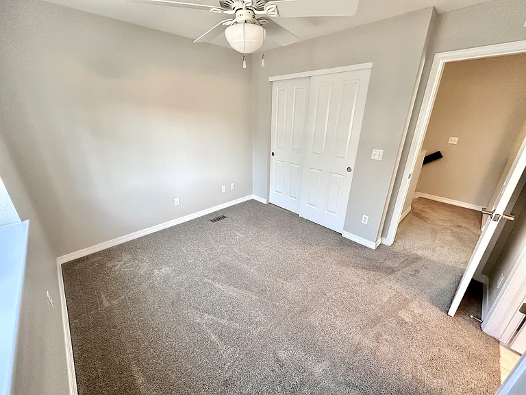 Secondary bedroom with full bath.