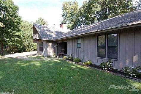 SHOWS ROOF LINE OVER DINING ROOM