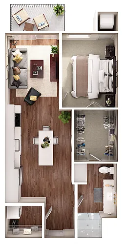 Floor plan Duke