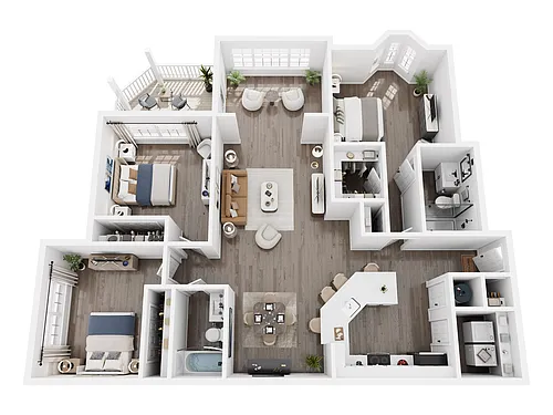 Floor plan Bird of Paradise
