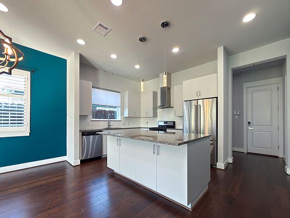 Kitchen open to living space