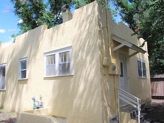Back entrance with private patio