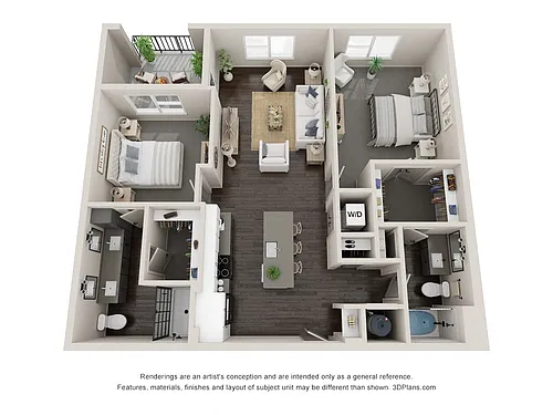 Floor plan B2D