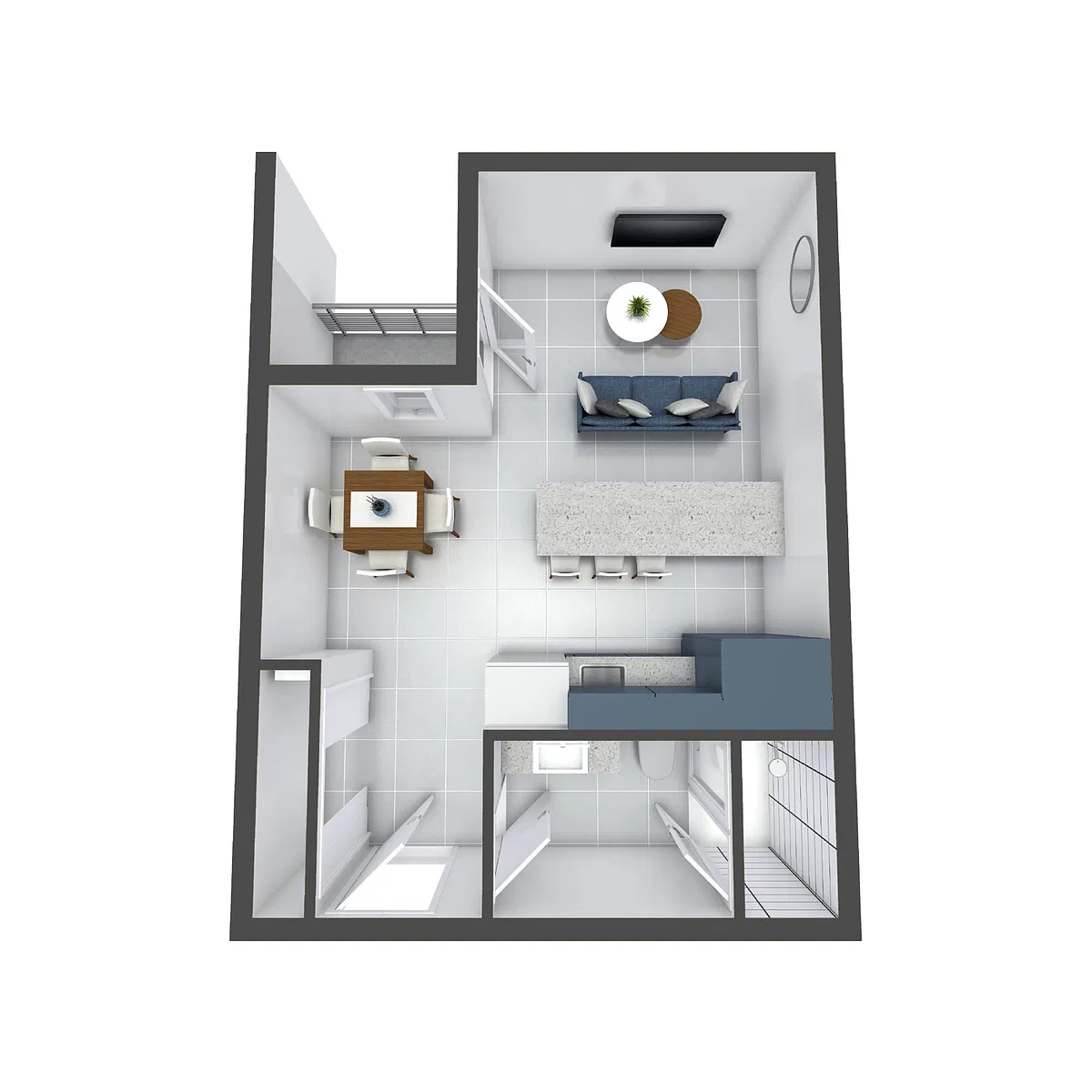 Floor plan Studio C