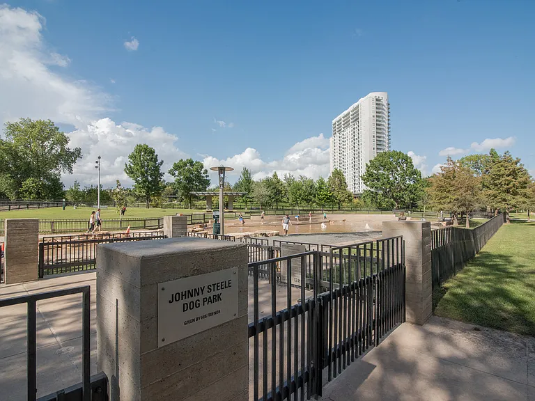 Visit Johnny Steele Dog Park for a day of fun with your furry friend