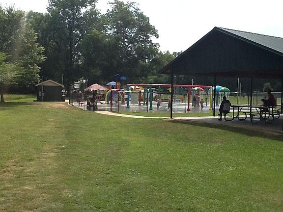 water park across street