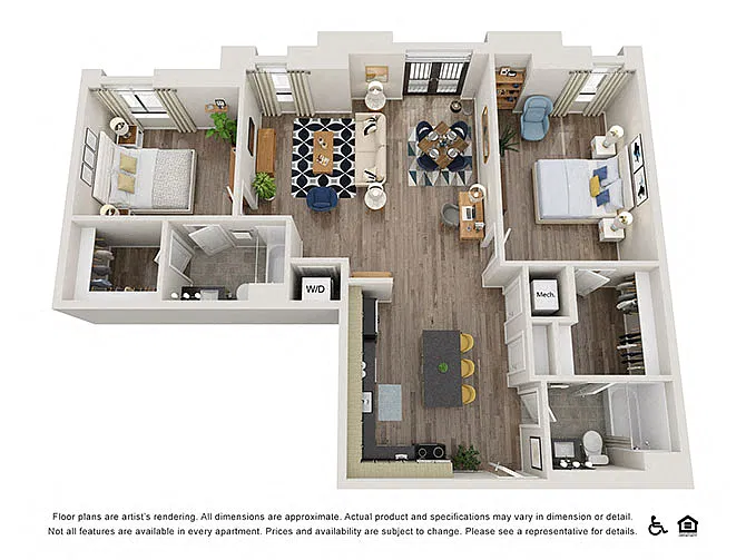 Floor plan B8