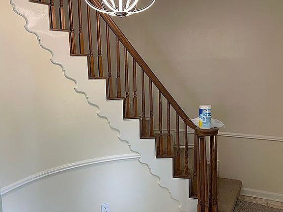 Entrance to second floor