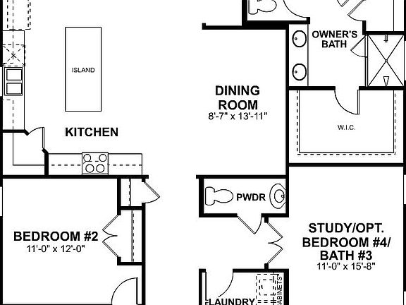 Barton II First Floor