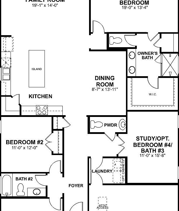 Barton II First Floor