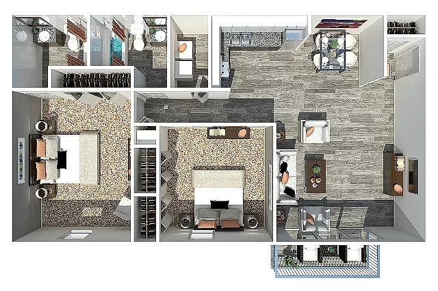 Floor plan The Avalon