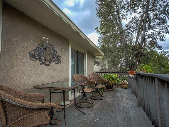 Upper deck off master bedroom and living room.