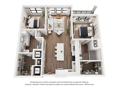 Floor plan B2