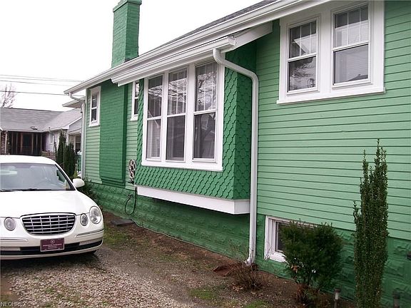 Driveway side view