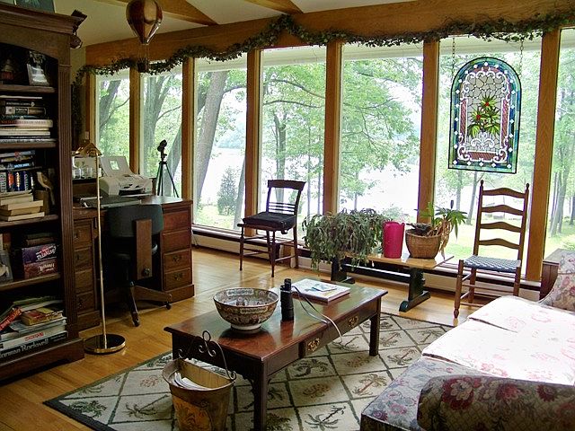 Floor to ceiling windows