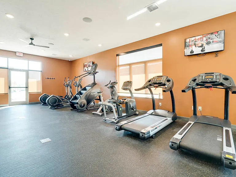 Your exercise possibilities are endless with our two large fitness centers.