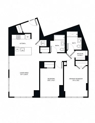 Floor plan 2R