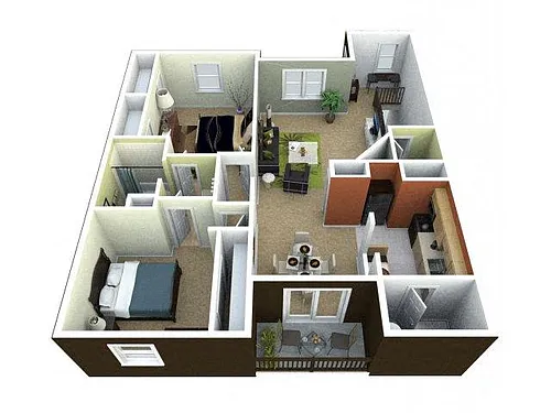 Floor plan The Brighton
