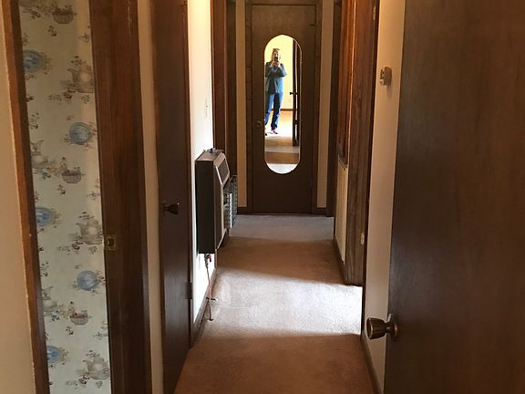 Hall with gas heater 