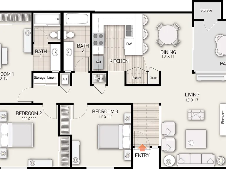 Turtle Rock Vista Apartment Homes — Photo 25