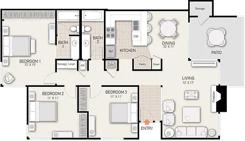 Floor plan Plan 5