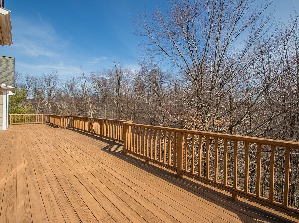 Wooded views from deck