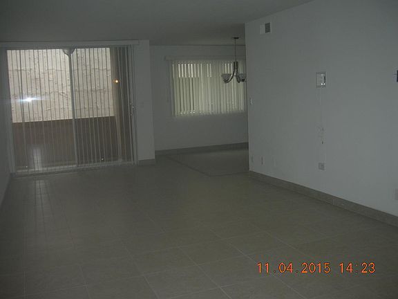 View from entrance into living room