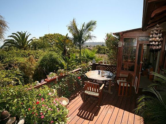 Deck looking out to the views!