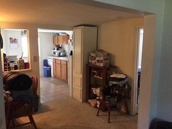 kitchen, dining room (carpet now removed)