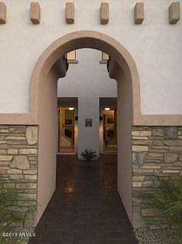 Beautiful arched entry