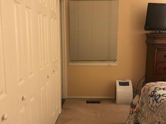 Dual double closets in Master with shelving overhead. Plenty of storage space!