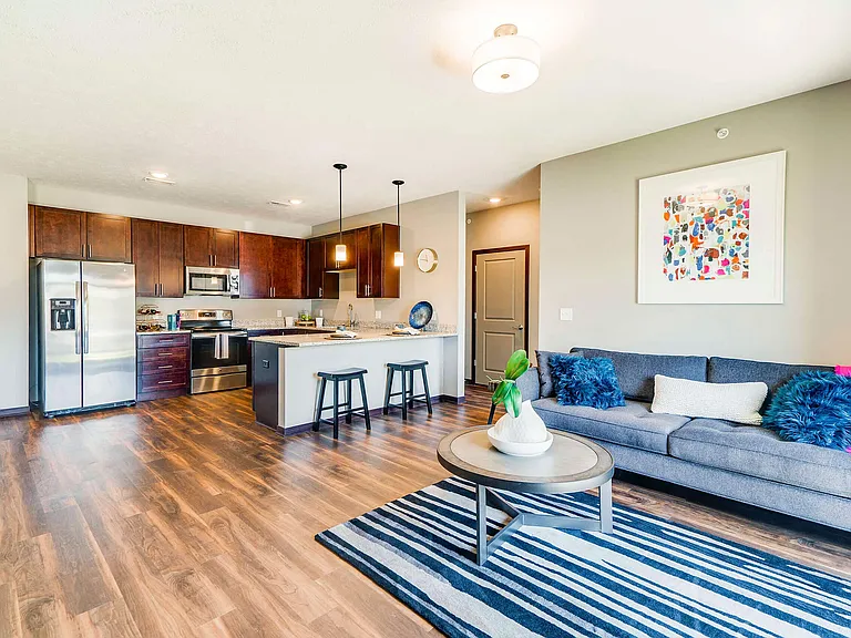 Relax or host in your expansive living space, offering flexibility and room to personalize.