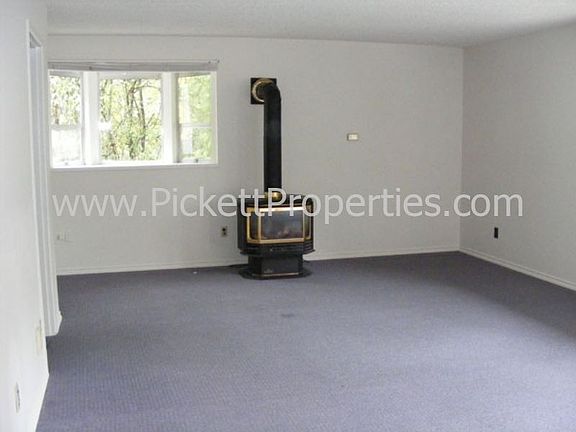 Gas Woodstove in Master bed