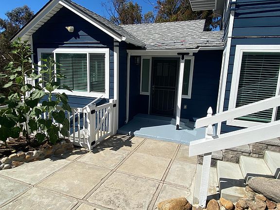 Entrance, canyon home