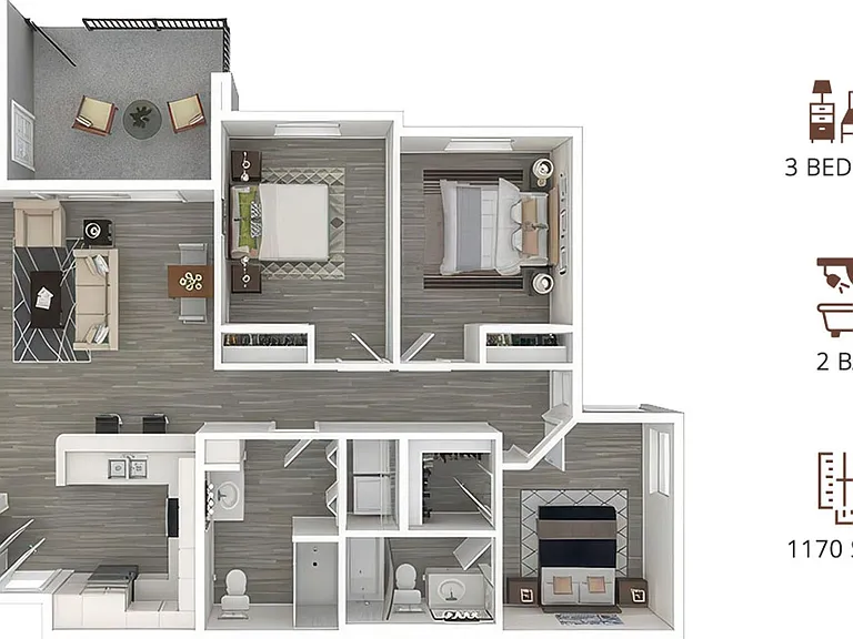Club 715 Apartments — Photo 16