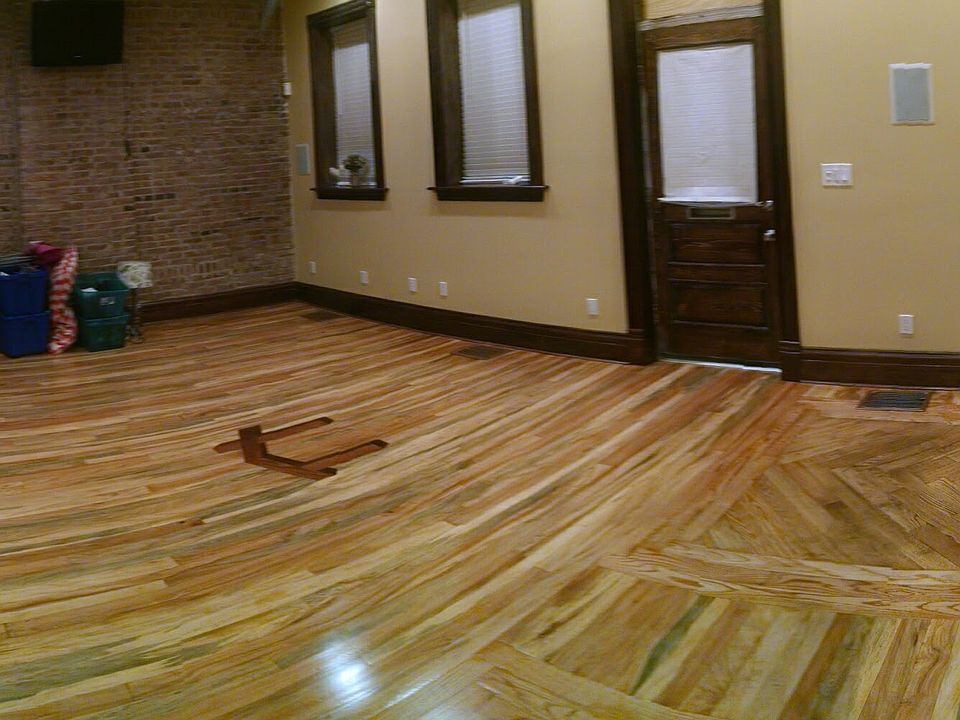 Main Room with exposed brick
