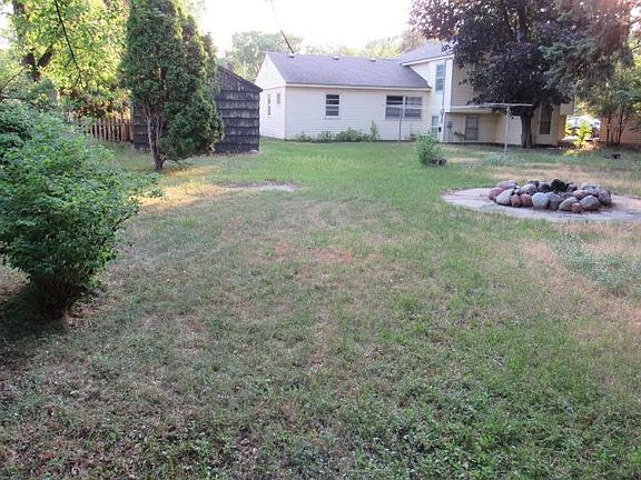 Back yard view.