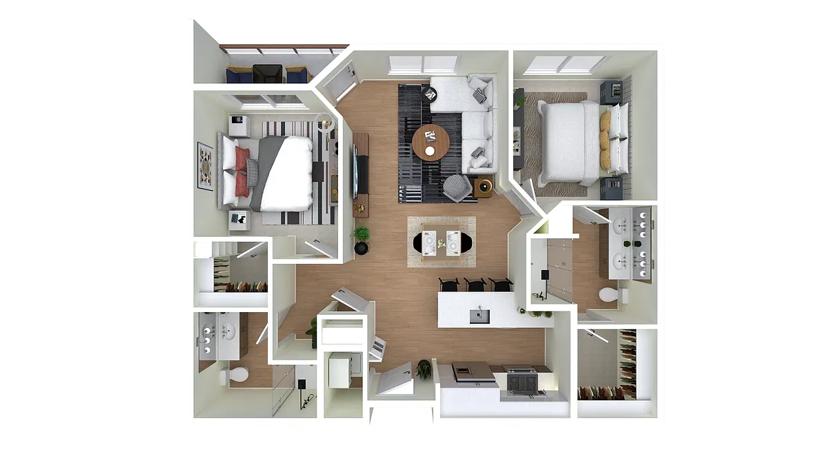 Floor plan B2