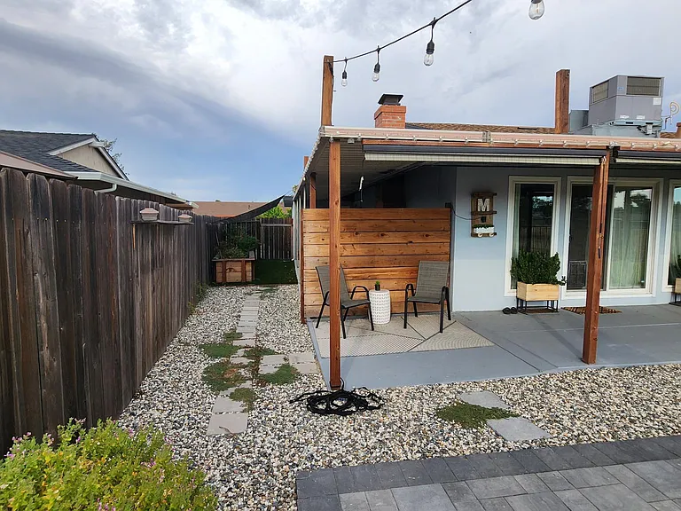 Back yard