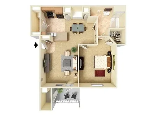 Floor plan A1-755