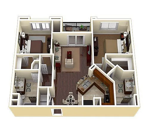 Floor plan Pinot Noir