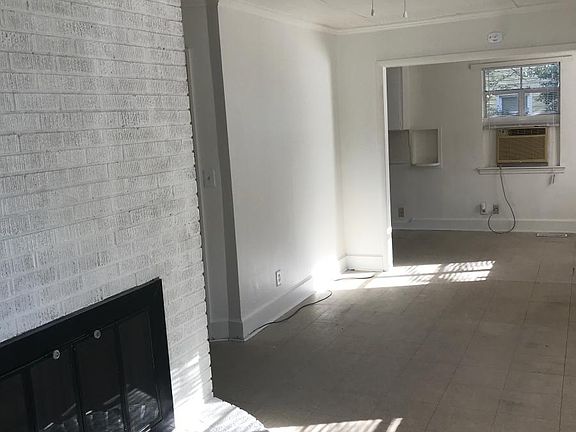 Fireplace in living room