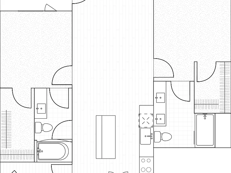 The Oslo - B2, Two Bedroom Floor Plan The Oslo - B2, Two Bedroom Floor Plan