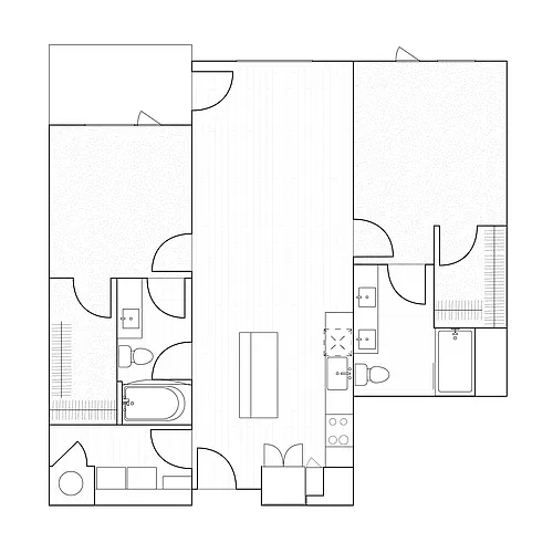 Floor plan B2