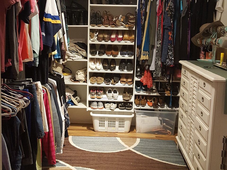 1 of 2 walk in closets!