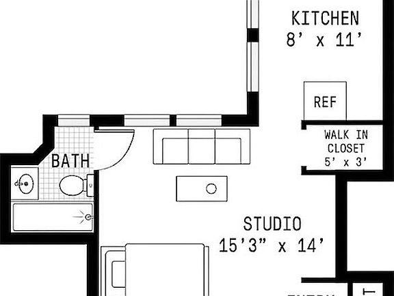 5th image of 270 W 11th St APT 6A